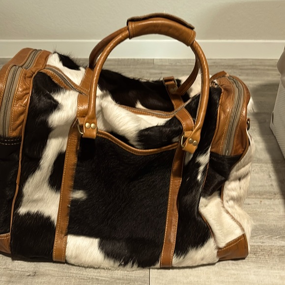 Other - Cowhide Duffel Bag Myra Brand